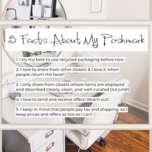 5 Facts About My Poshmark!